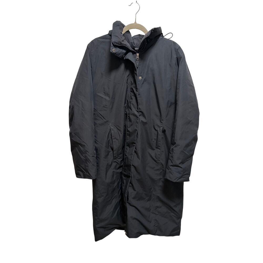 Lands End Women's Squall Waterproof Insulated Winter Stadium Maxi Coat Size XL